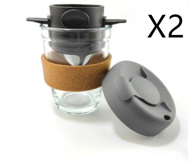 Foldable Portable Coffee Filter Stainless Steel Coffee Machine - Hearth & Lume