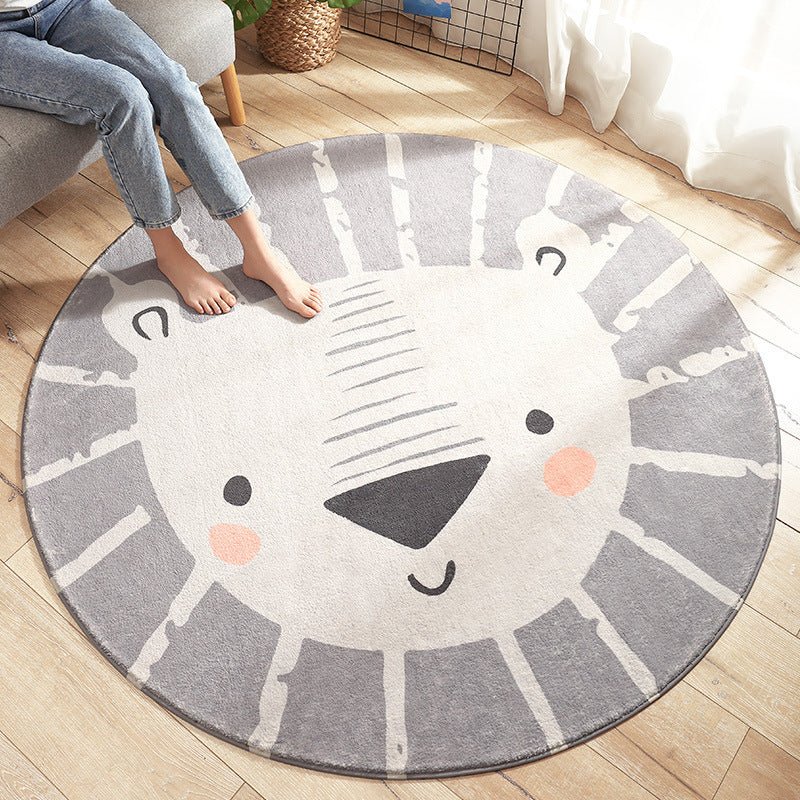 Cartoon Thickened Tea Table Blanket Bedroom - Hearth & Lume