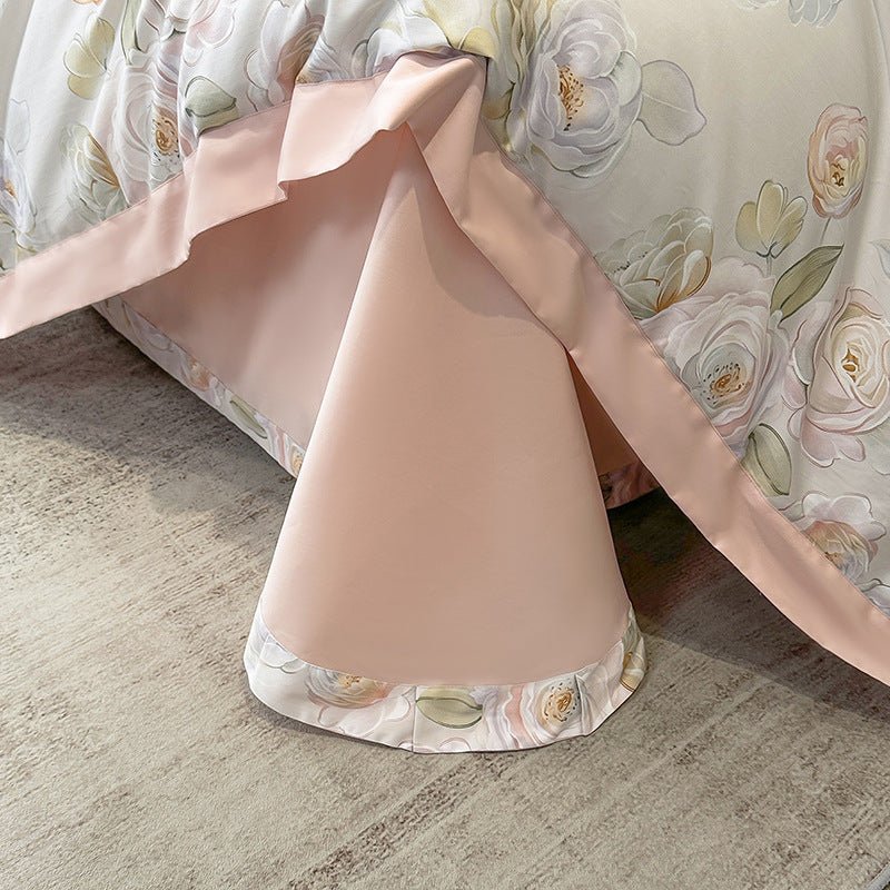 Autumn Light Luxury High - grade Cotton Long - staple Cotton Four - piece Cotton - Hearth & Lume