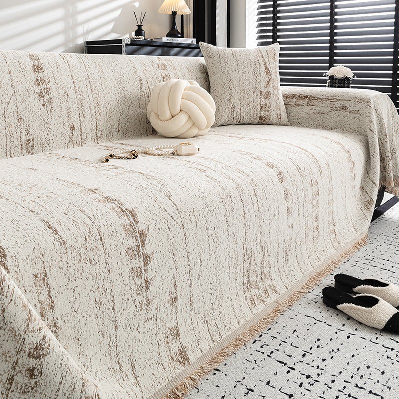 One - piece Non - slip Sofa Cover For Living Room - Hearth & Lume