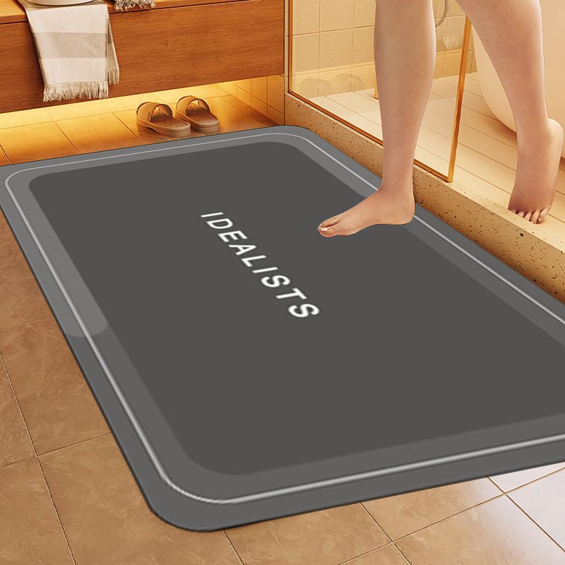 Simple Letter Bathroom Non - slip Mat - Hearth & Lume