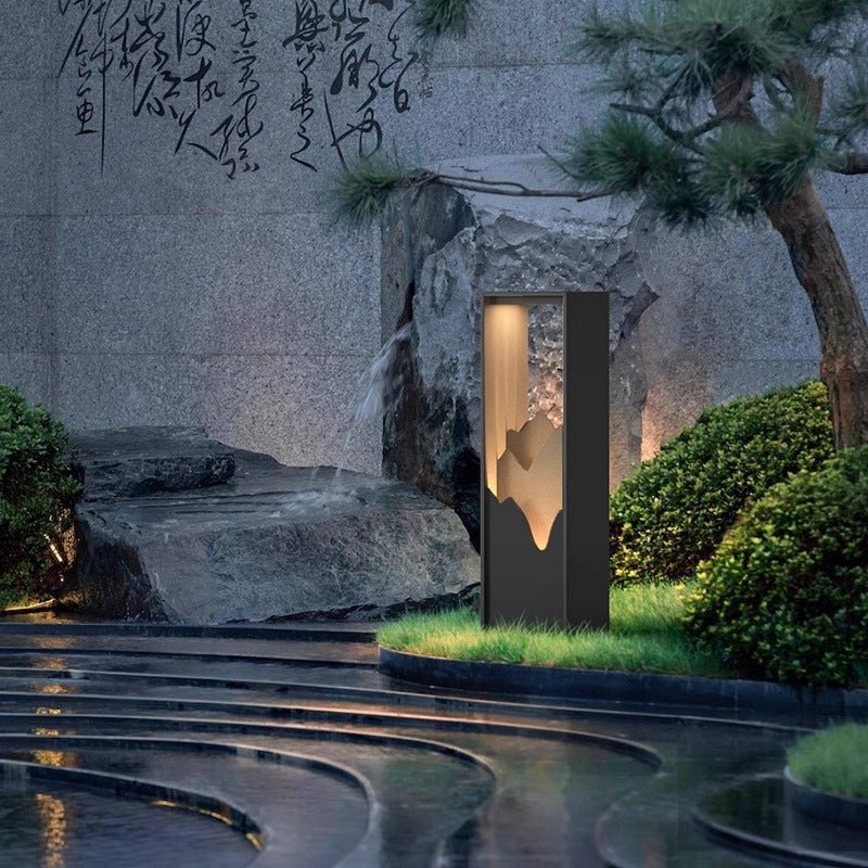 Outdoor Yard Lamp New Chinese Solar Energy - Hearth & Lume