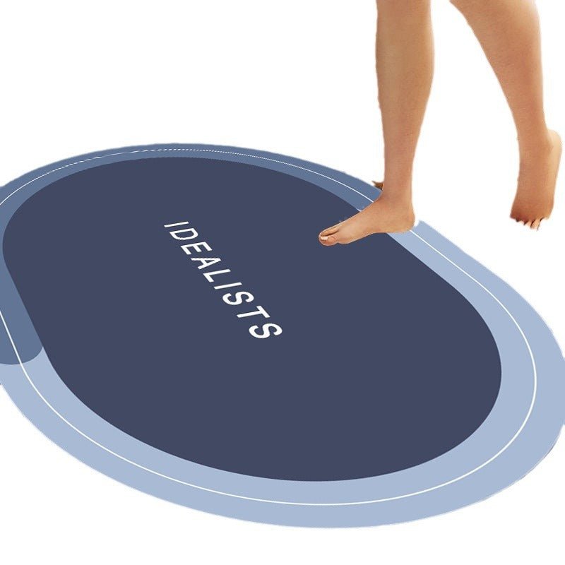 Simple Letter Bathroom Non - slip Mat - Hearth & Lume