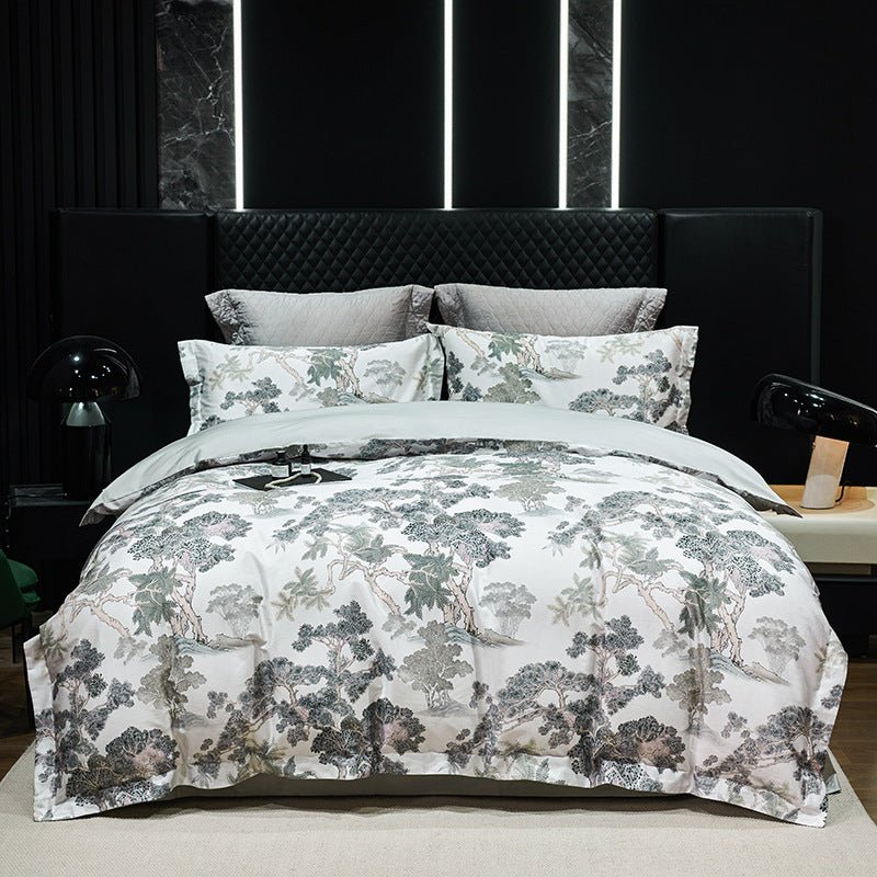 Autumn Light Luxury High - grade Cotton Long - staple Cotton Four - piece Cotton - Hearth & Lume