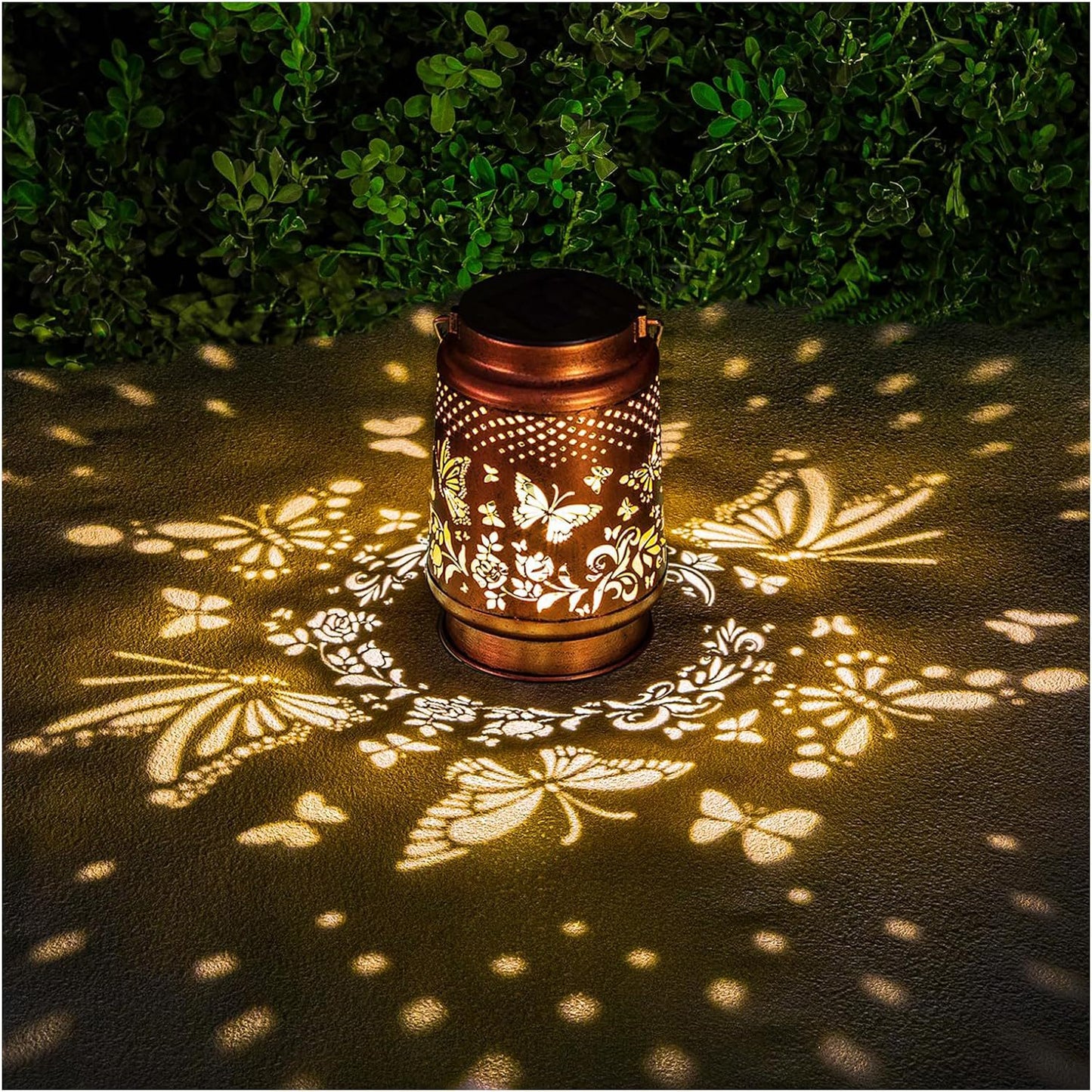 Solar Decorative Butterfly Garden Lamp Waterproof Lighting Chandelier Suspension Lamp - Hearth & Lume