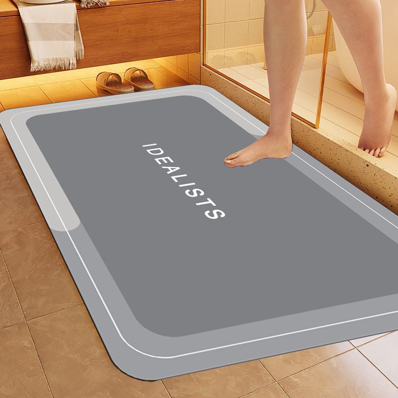 Simple Letter Bathroom Non - slip Mat - Hearth & Lume
