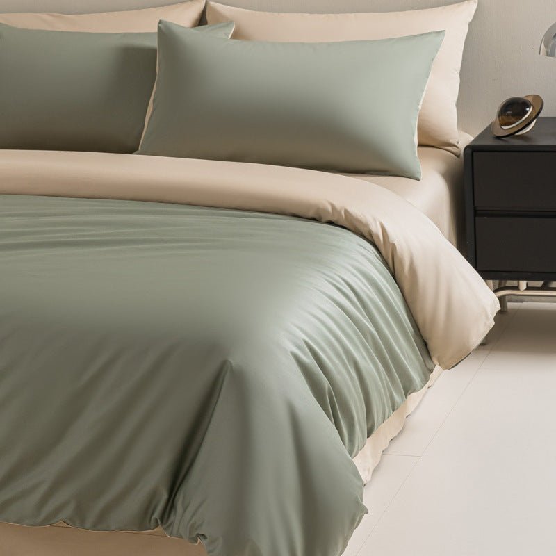 Long - staple Cotton Cotton Four - piece Cotton Set - Hearth & Lume