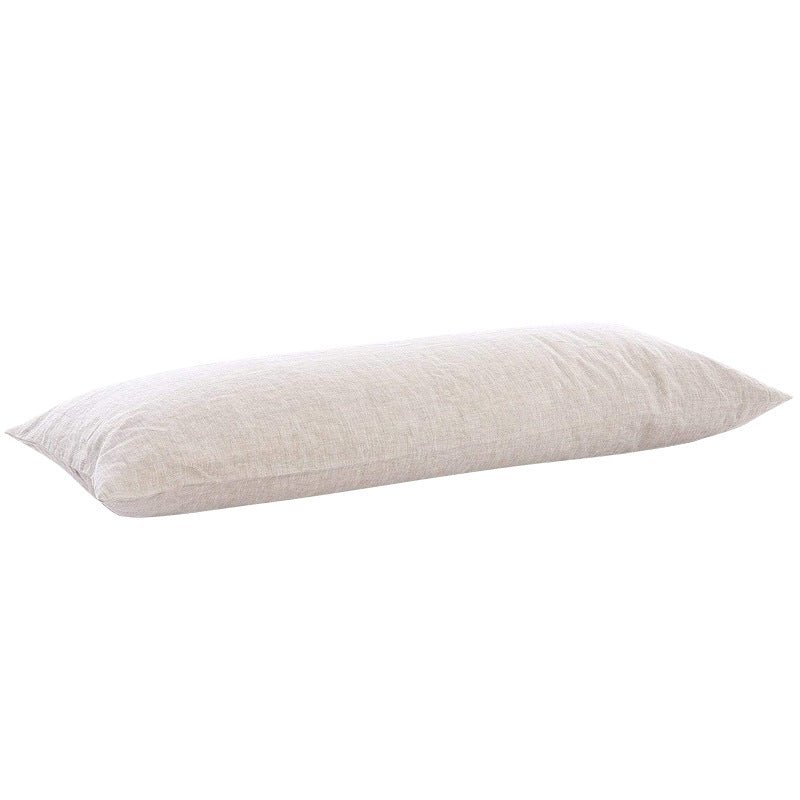 Pure Linen Double Long Pillowcase Solid Color Summer - Hearth & Lume