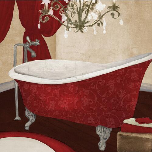 Modern Retro Bathroom Canvas Painting Mural Poster Wall - Hearth & Lume