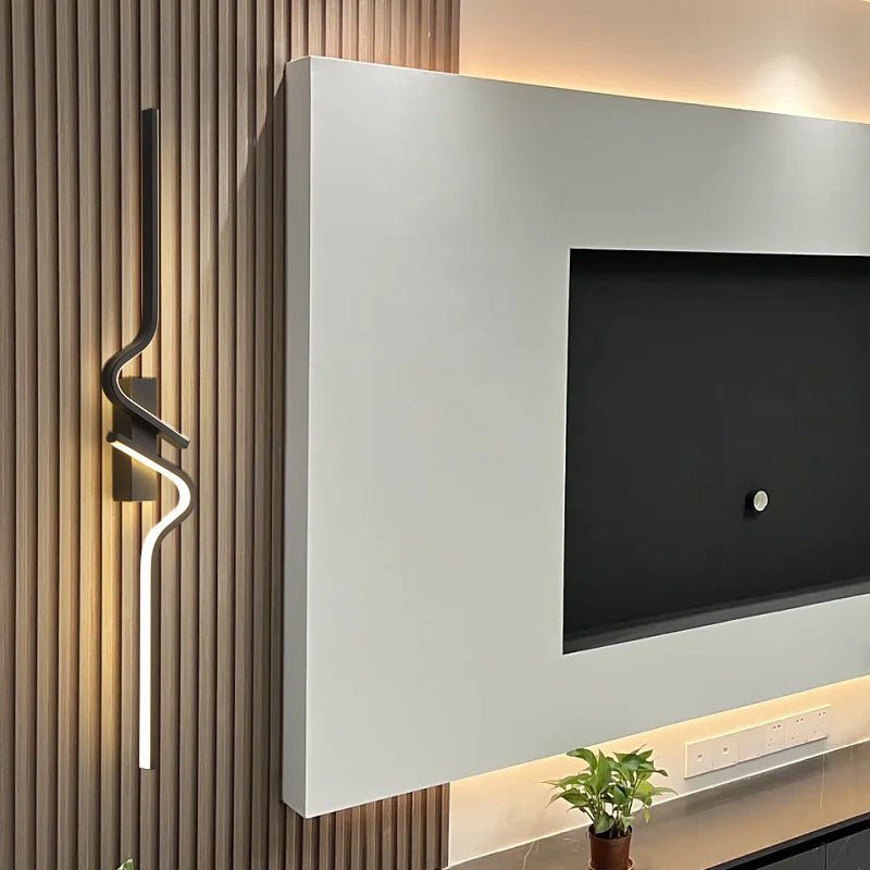 Bedroom Bedside Lamp Modern Minimalist Background Wall Lamp - Hearth & Lume