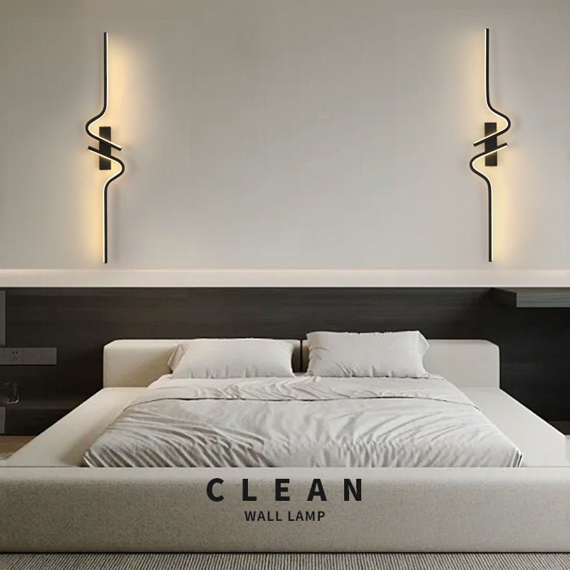 Bedroom Bedside Lamp Modern Minimalist Background Wall Lamp - Hearth & Lume