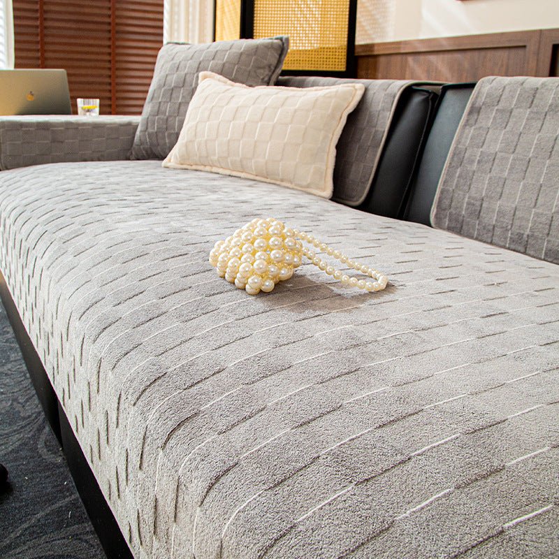 Sofa Cushion New Winter Plush Sofa Cover Cloth - Hearth & Lume