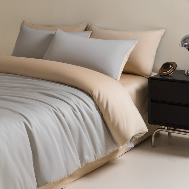 Long - staple Cotton Cotton Four - piece Cotton Set - Hearth & Lume