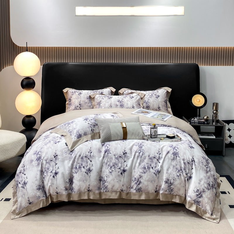 Autumn Light Luxury High - grade Cotton Long - staple Cotton Four - piece Cotton - Hearth & Lume