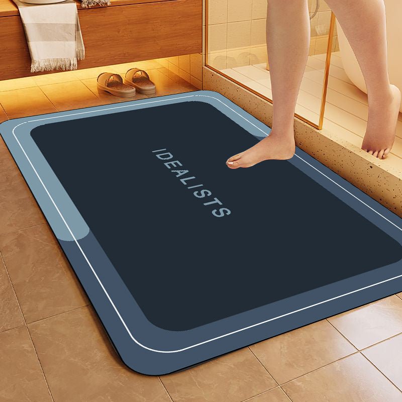 Simple Letter Bathroom Non - slip Mat - Hearth & Lume