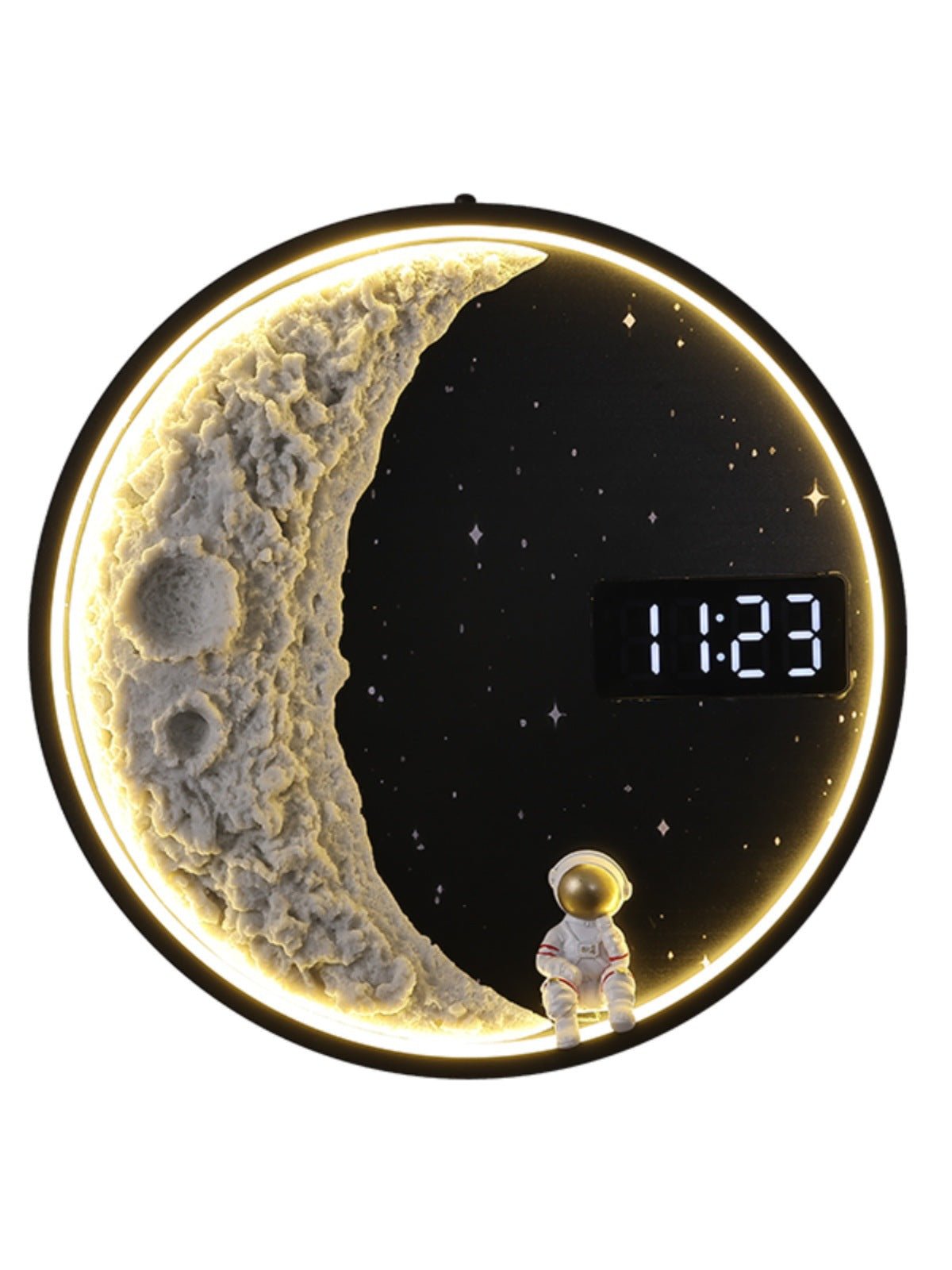 Living Room Background Wall Modern Minimalist Moon Wall Lamp - Hearth & Lume