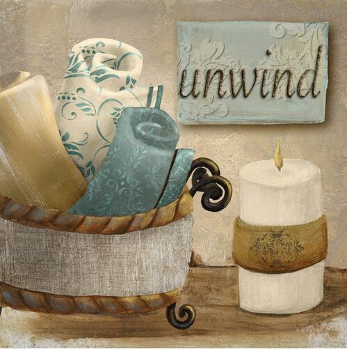 Modern Retro Bathroom Canvas Painting Mural Poster Wall - Hearth & Lume