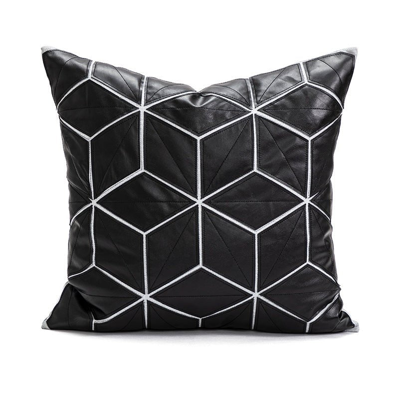 Modern Simple Plush Cushion Sofa Bedroom Bedside Pillow Cover - Hearth & Lume