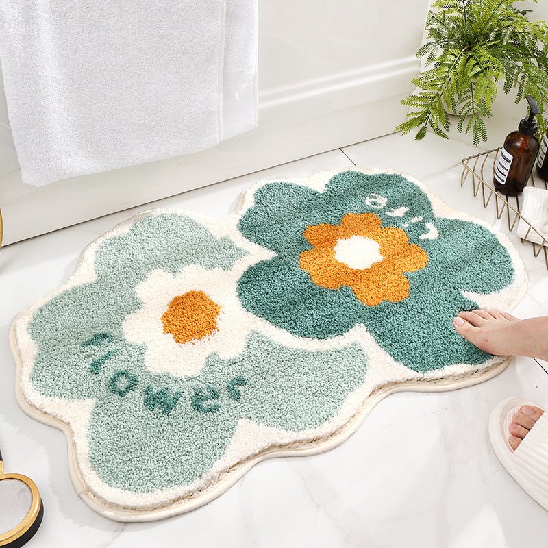 Cartoon Household Bathroom Mats Bathroom Absorbent Non - slip Mat - Hearth & Lume