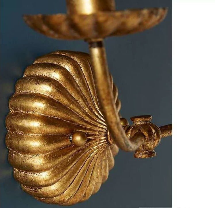 American Retro Wall Lamp Gold Foil - Hearth & Lume