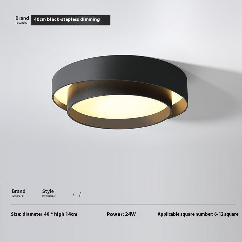 Led Ceiling Lamp Minimalist Creative Bedroom Light - Hearth & Lume