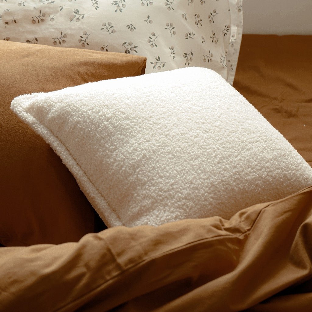 Simple With Grain Cashmere Lamb Cashmere Pillow - Hearth & Lume