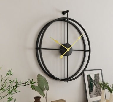 Fashion iron wall clock - Hearth & Lume