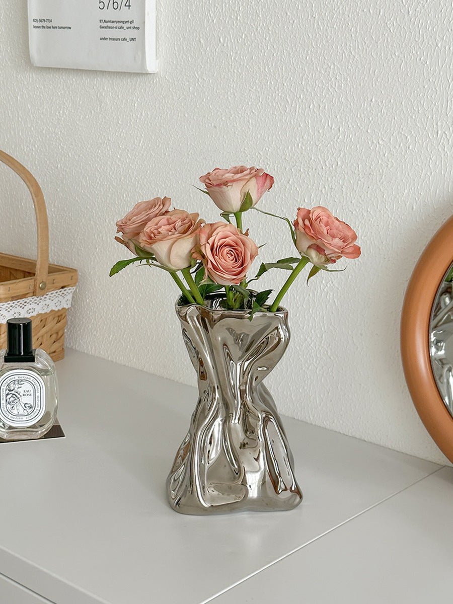 Simple Cream Style Vase Decoration Home Decoration - Hearth & Lume