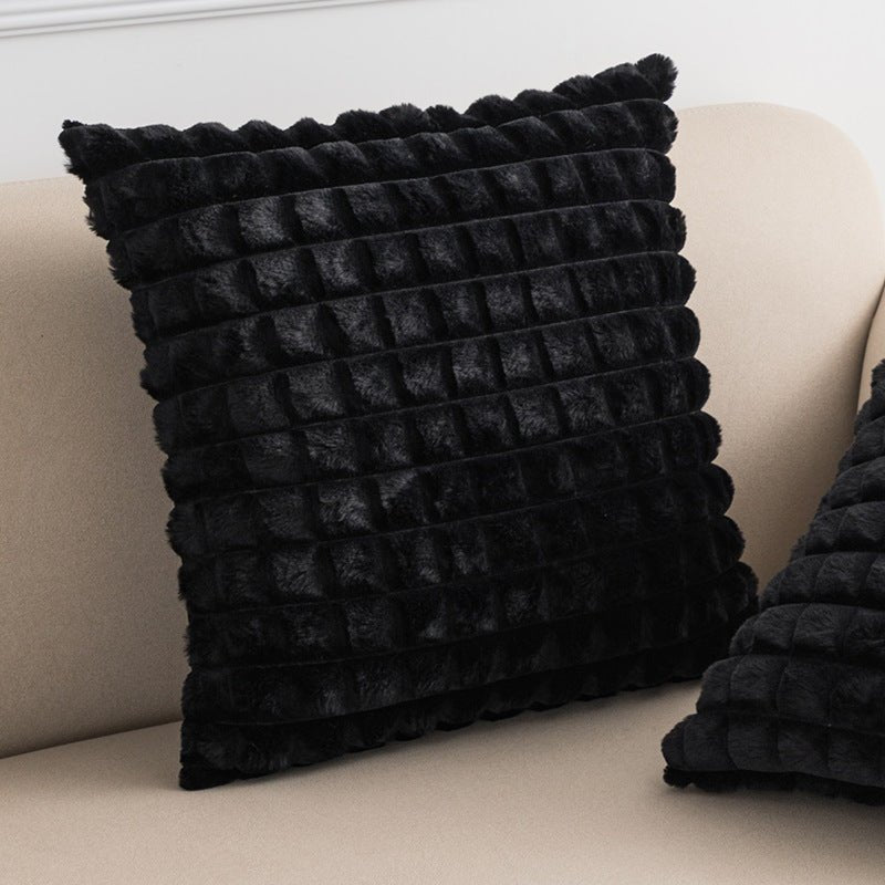 Living Room Solid Color Plush Pillow - Hearth & Lume