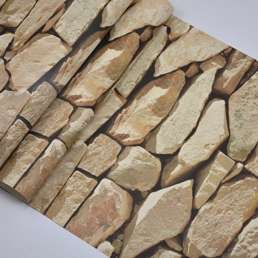 Fashion Living Room Brick Pattern Wallpaper - Hearth & Lume