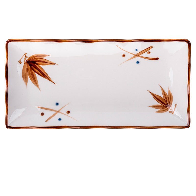 Japanese - style Dinner Plate Household Ceramic Plate - Hearth & Lume
