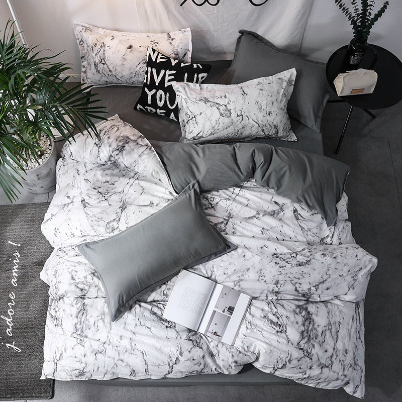 Quilt Duvet Cover 2 Pillow Cases Bedding Sets 3 Pcs - Hearth & Lume
