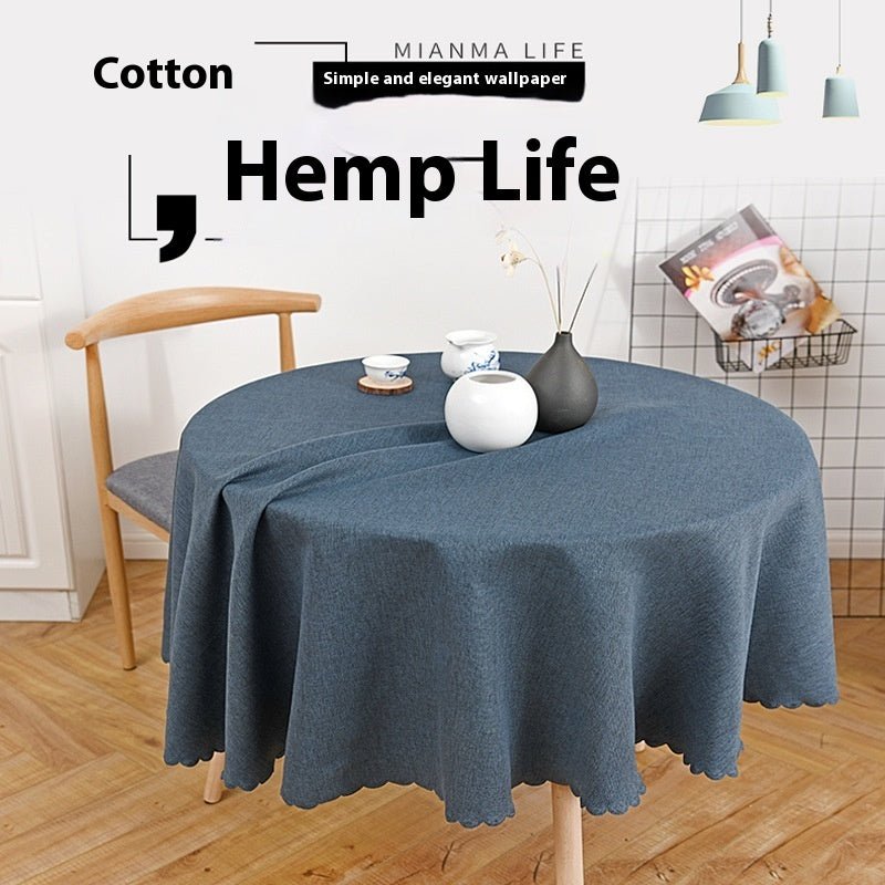 Tea Table Cloth Round Dining Table Cloth - Hearth & Lume