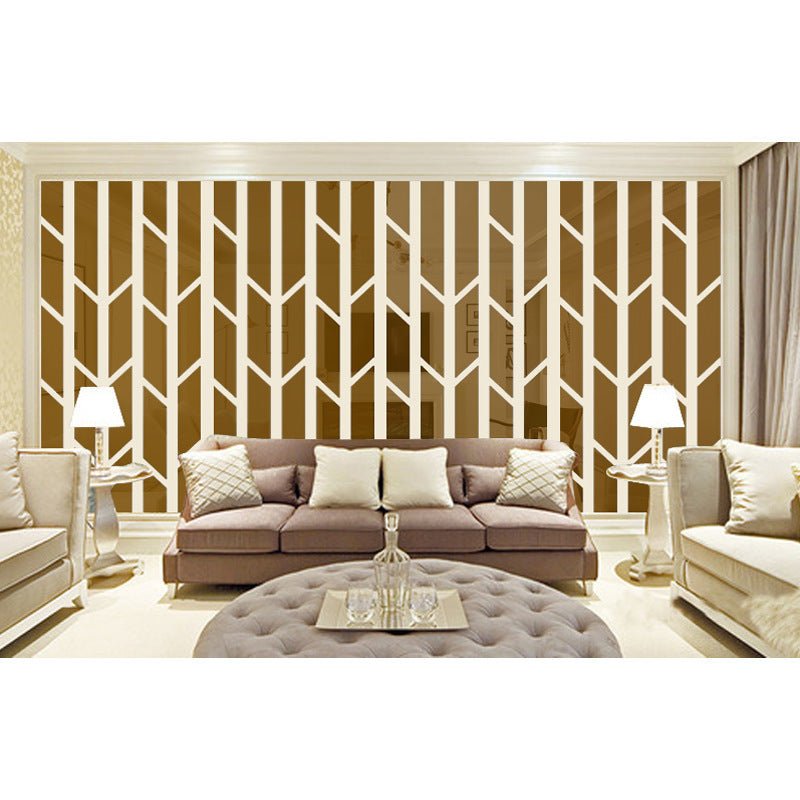 Living Room Decoration Removable Mirror Sticker - Hearth & Lume