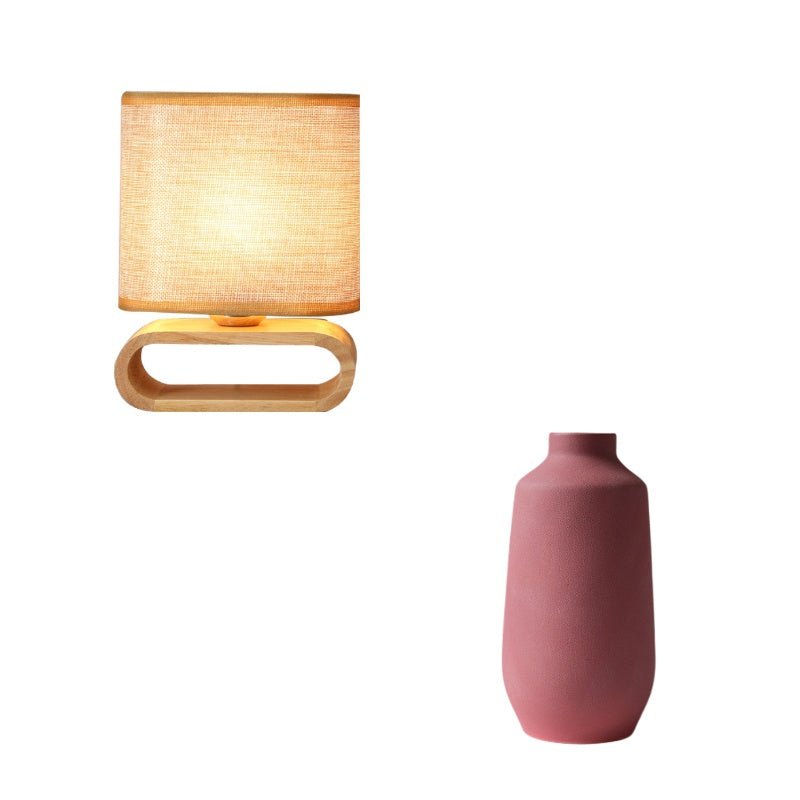 Nordic Japanese bedroom bedside table lamp - Hearth & Lume