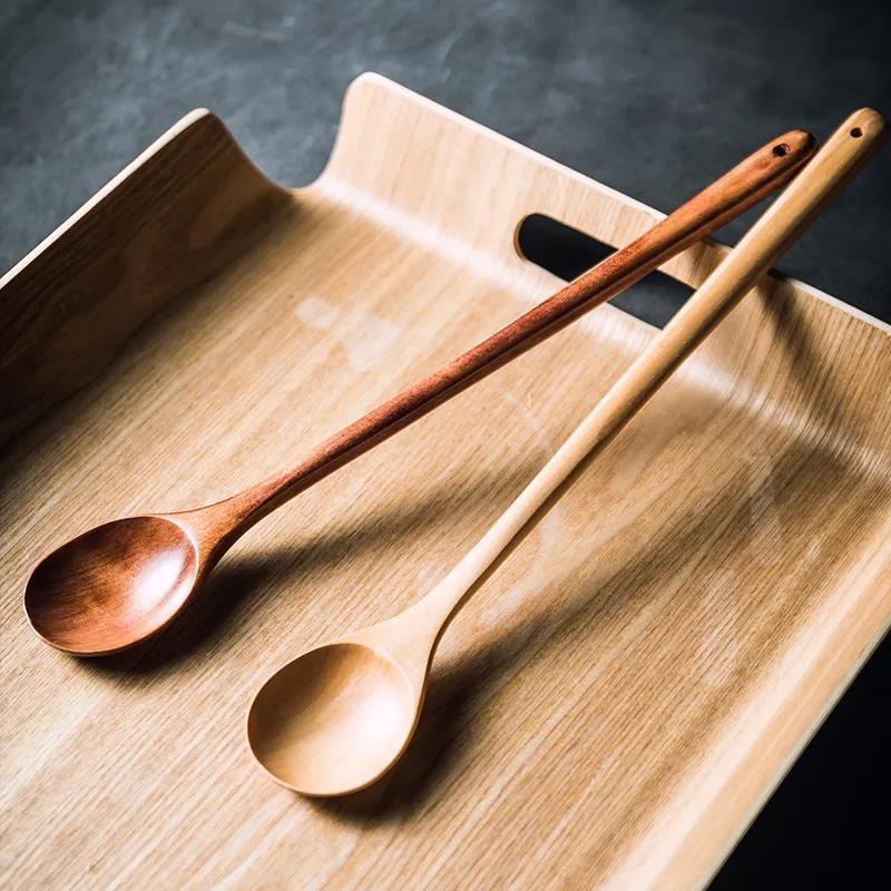 Stirring Cooking Lengthened Cooking Spoon Long Handle - Hearth & Lume
