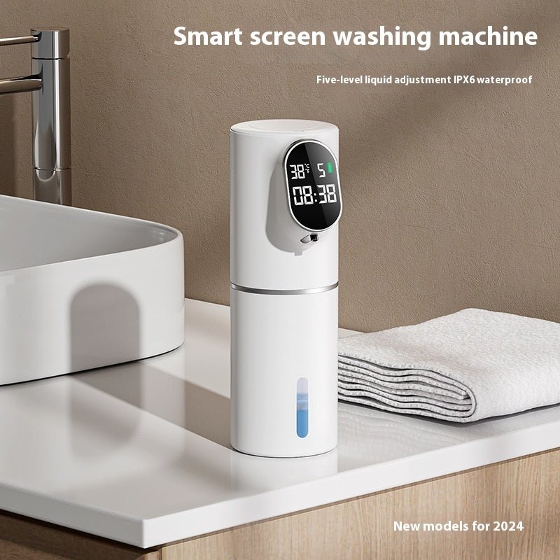 Automatic Hand Washing Machine Induction Intelligent Wall - mounted Rechargeable Soap Dispenser - Hearth & Lume