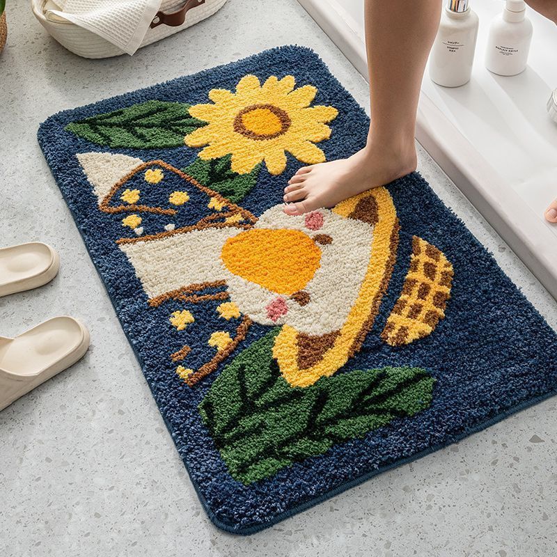 Cartoon Household Bathroom Mats Bathroom Absorbent Non - slip Mat - Hearth & Lume