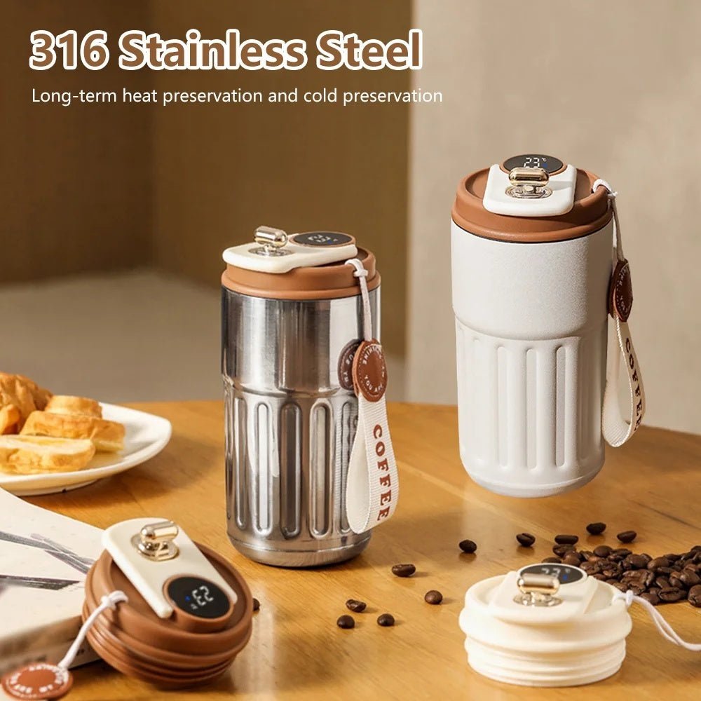 Smart Digital Thermal Bottle Portable Coffee Mug - Hearth & Lume