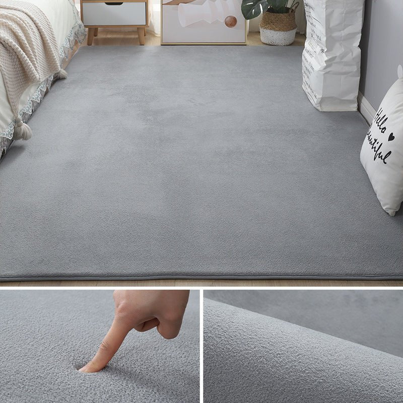 Short Wool Carpet Bedroom Bedside Blanket Floor Mat Mattress Children Crawling Floor Mat - Hearth & Lume