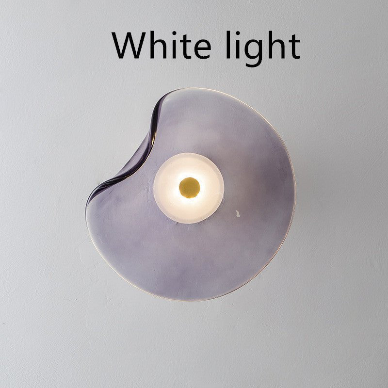 Bedroom Bedside Decoration Round Wall Lamp - Hearth & Lume