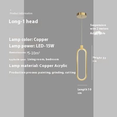 Copper Light Luxury Modern Minimalist Master Bedroom Living Room Background - Hearth & Lume