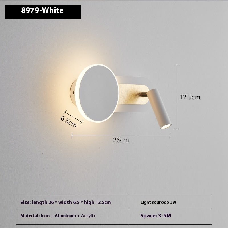 Bedroom Ambience Light Bedside Reading Wall Lamp - Hearth & Lume