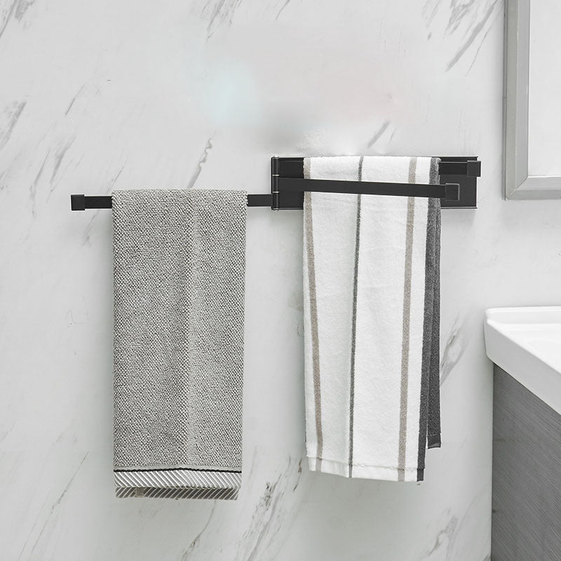 Nordic Bathroom Non - perforated Towel Rack Bathroom - Hearth & Lume