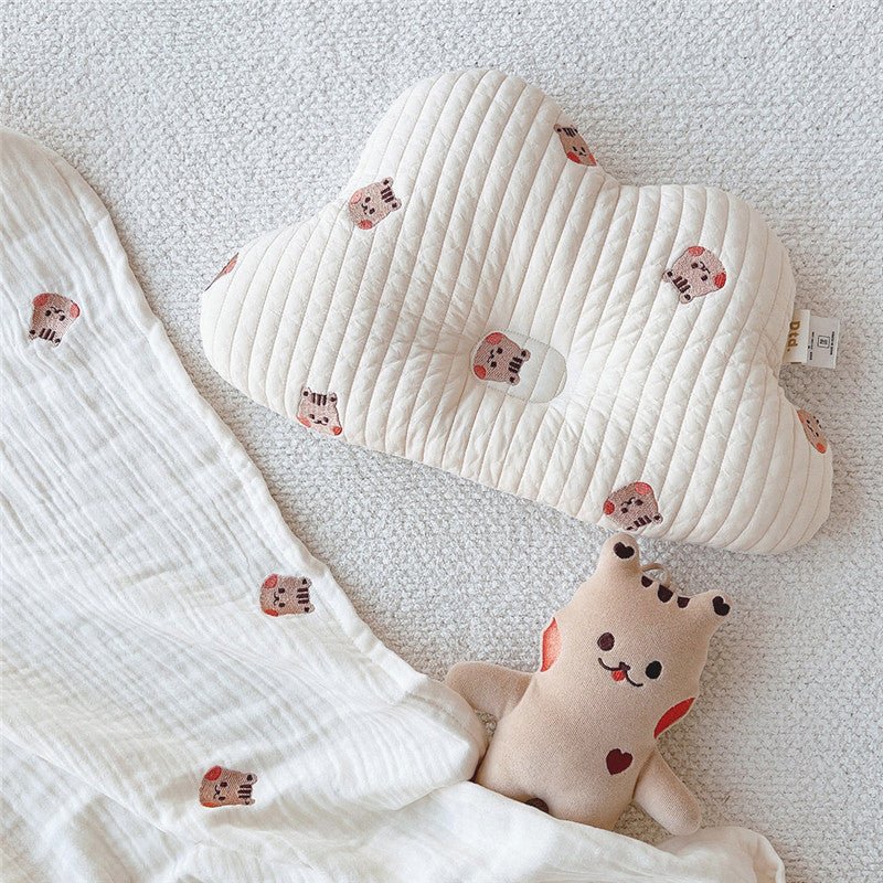 Baby Shape Pillow Anti - deviation Head Breathable Sweat Absorbing Four Seasons Universal - Hearth & Lume