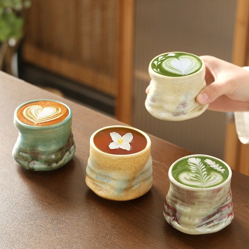 Stoneware Retro Concentrated Coffee Cup - Hearth & Lume