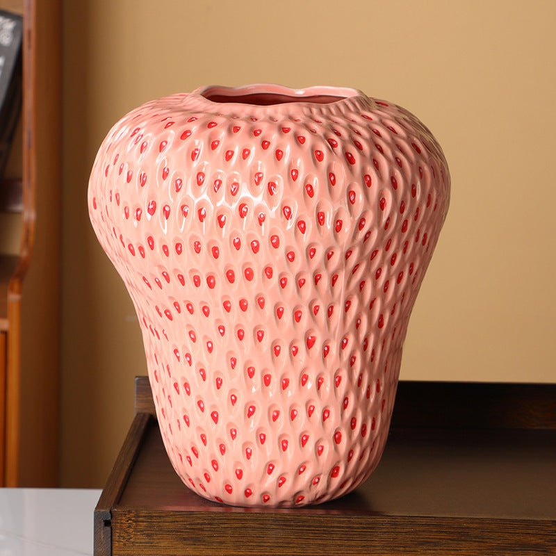 Straberry Vase Home Decorate - Hearth & Lume