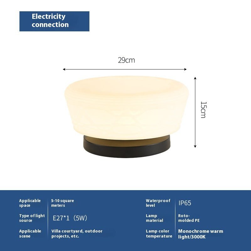 Modern Minimalist Solar Wall Lamp - Hearth & Lume