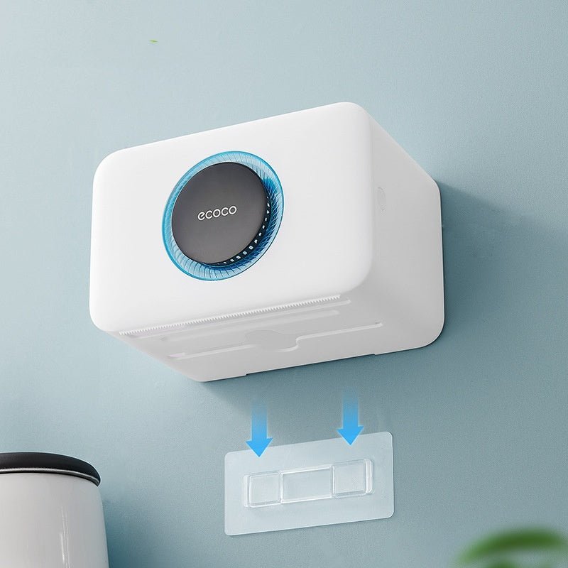 Bathroom Wall - mounted Punch - free Paper Holder - Hearth & Lume