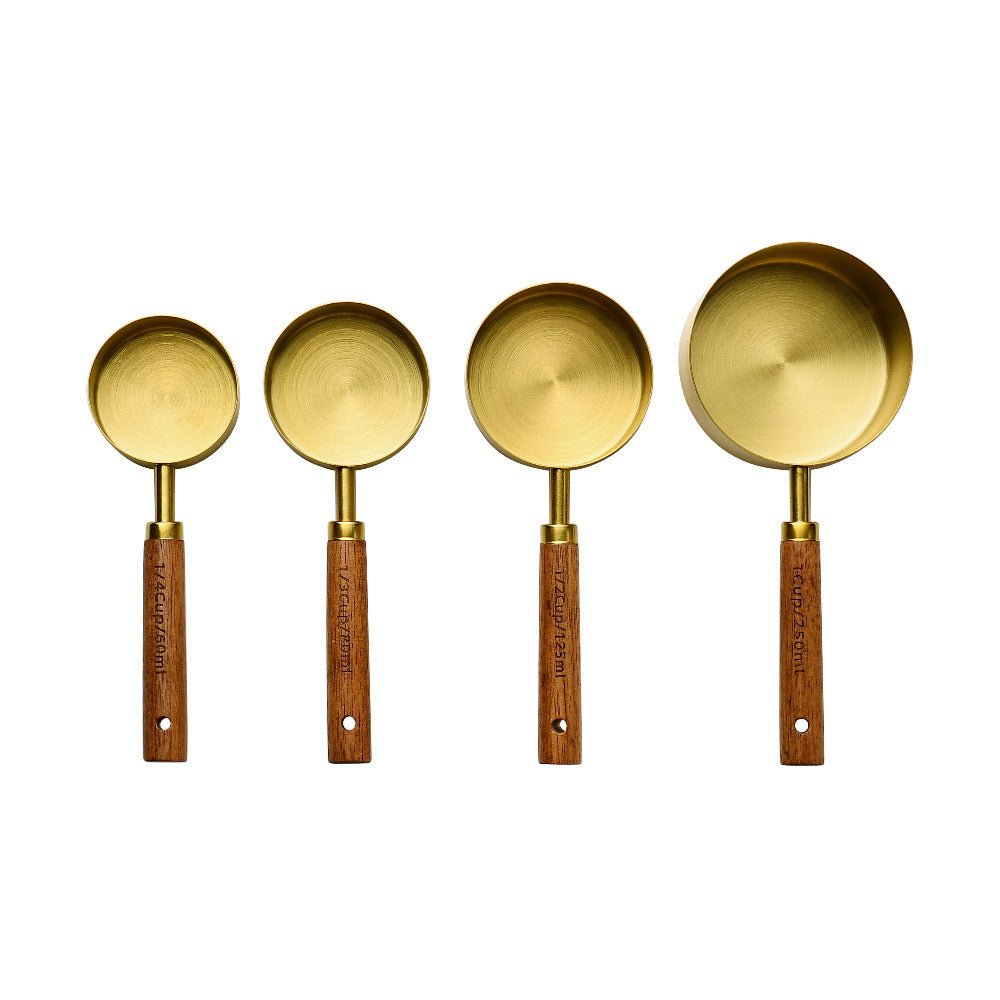 Stainless Steel Measuring Cup Measuring Spoon Home Baking Measuring Spoon Measuring Measuring Spoon Tool Suit - Hearth & Lume